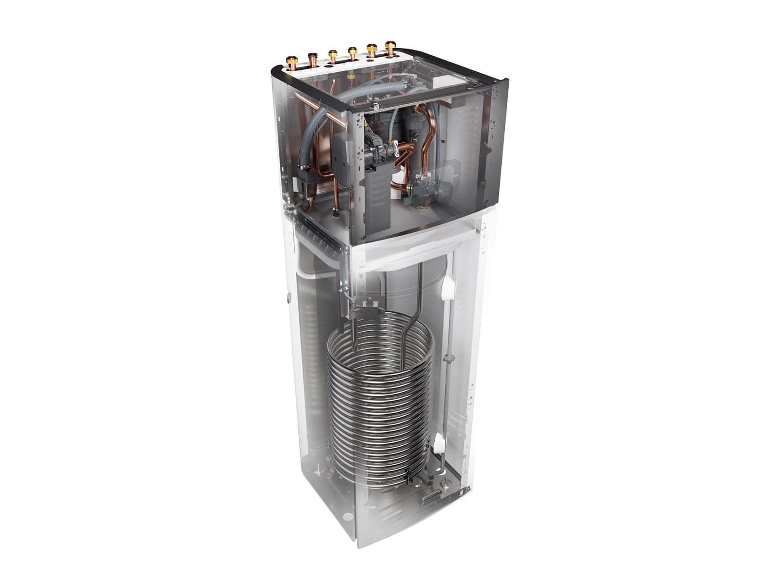 Daikin Altherma 4 H vloermodel binnenunit met geïntegreerde tank
