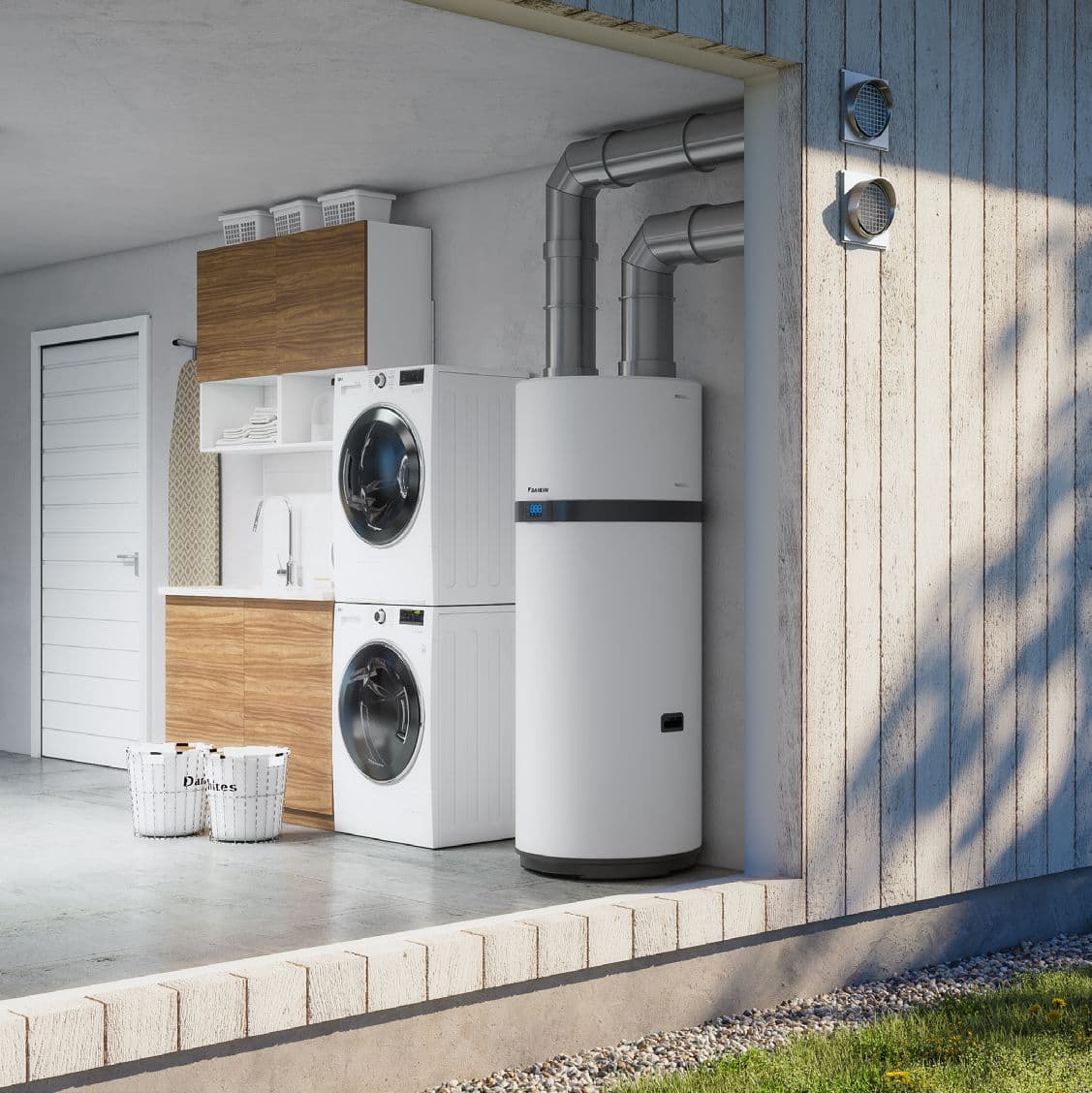 Daikin Altherma M HW warmtepompboiler — 200L en 260L uitvoering