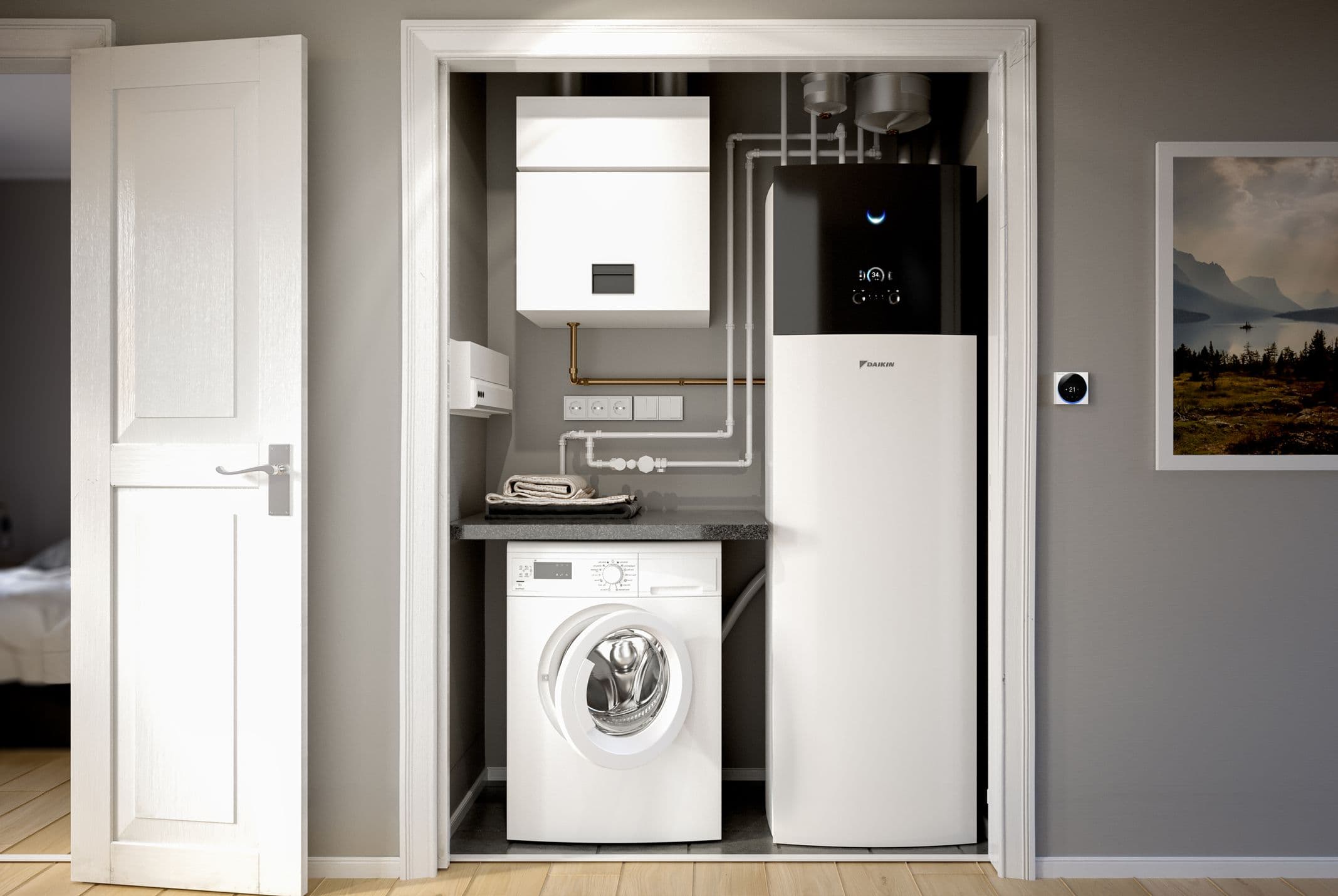 Daikin Collectieve Oplossingen — één leverancier voor bron, distributie, woninginstallatie, regeling en service